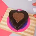 Choco heart cake – image 1