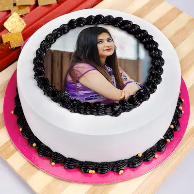 Choco Vanilla Fusion Cake