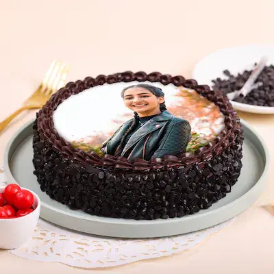 Chocolate richness photo cake