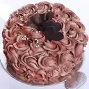 Chocolate rose cake – image 1