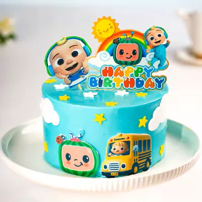 Cocomelon birthday cake