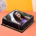 Delectable chocolate photo cake – image 1