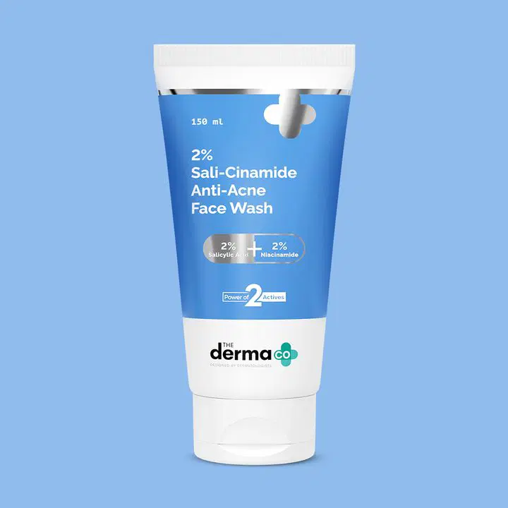 The Derma Co 2% Sali-Cinamide Anti-Acne Face Wash