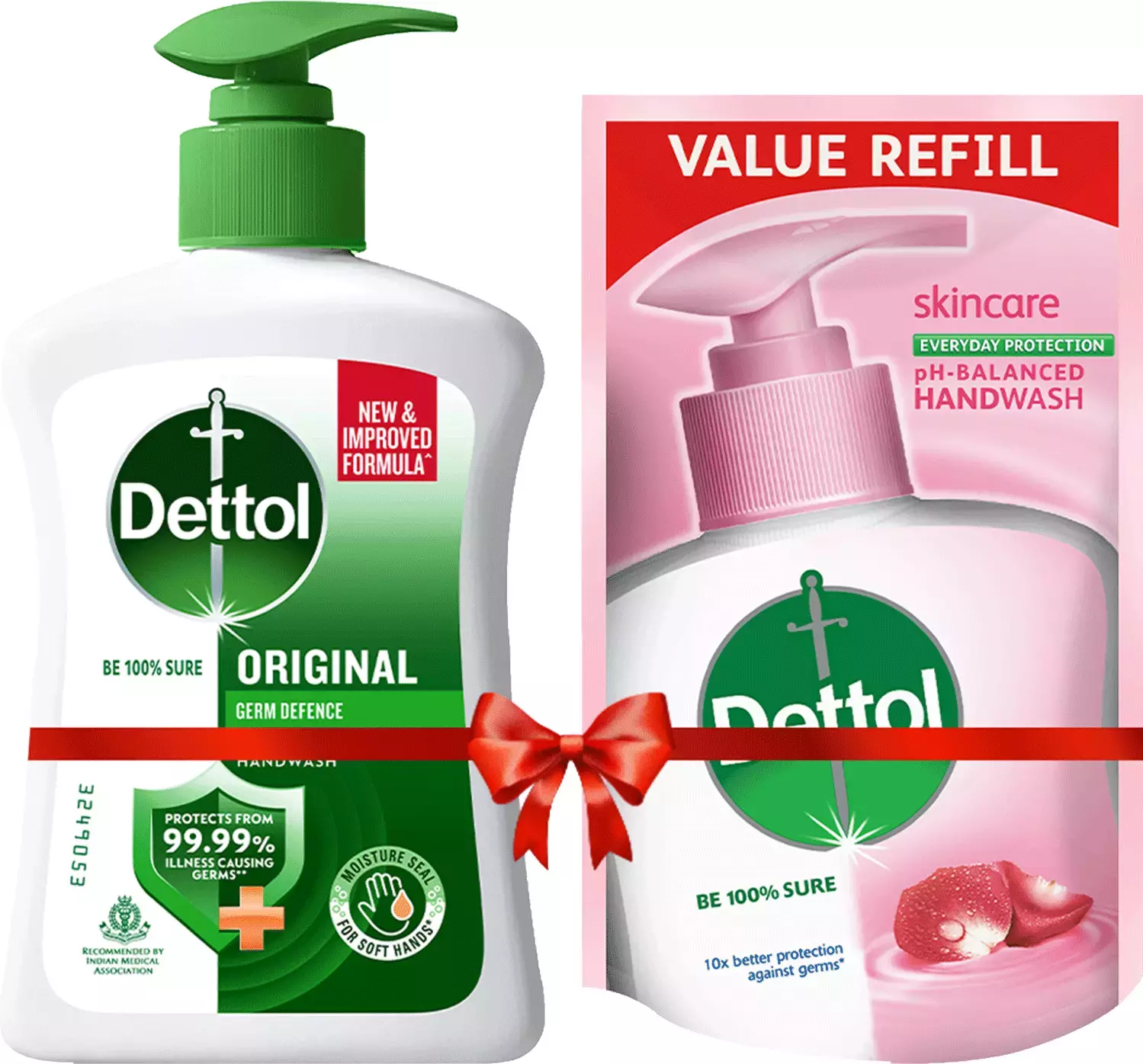 DETTOL HAND WASH 1+1
