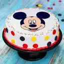 Dot art micky mouse cake – image 1
