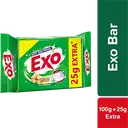 Exo Anti-Bacterial Dishwash Bar, 125 g (100 g + 25 g Extra) – image 1