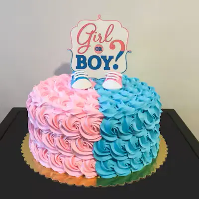 Girl | Boy shower cake