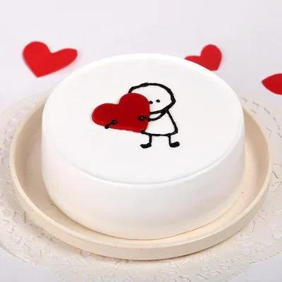 Heartfelt Vanilla Cake