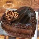 Hearth shape choco truffile cake – image 1