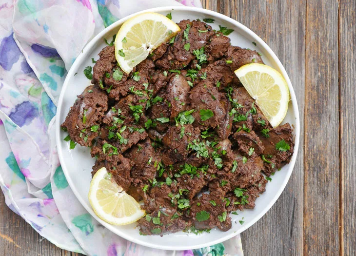 Chicken liver fry