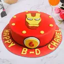 Iron pineaaple birthday cake – image 1