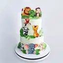 Jungle theme cake – image 1