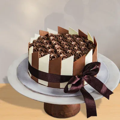 Light yummy chocolate cake