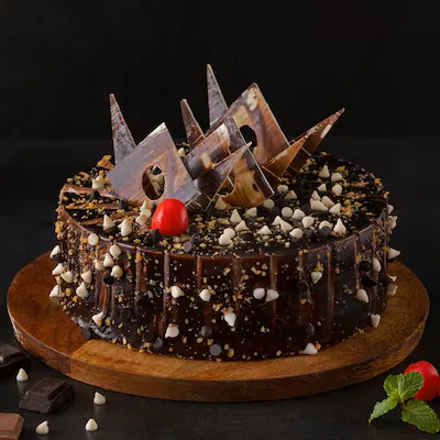 marble crunch cake