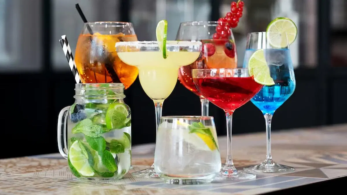 Mocktail drinks