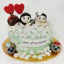 Mom and dad anniverssary cake – image 1