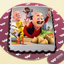 Motu patlu photo cake – image 1