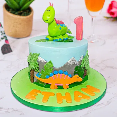 Nature design venilla cake