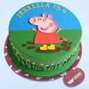 peppa pig fondant cake – image 1