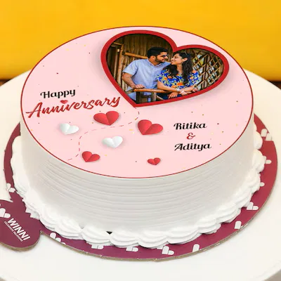 Perfect anniversary cake