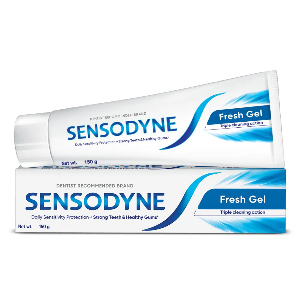 Sensodyne Fresh Gel Toothpaste | 75g | Toothpaste for Sensitivity Relief | Daily Sensitivity Protection | Cavity Protection & Fresh Breath | Toothpaste for Cavity & Enamel Strength