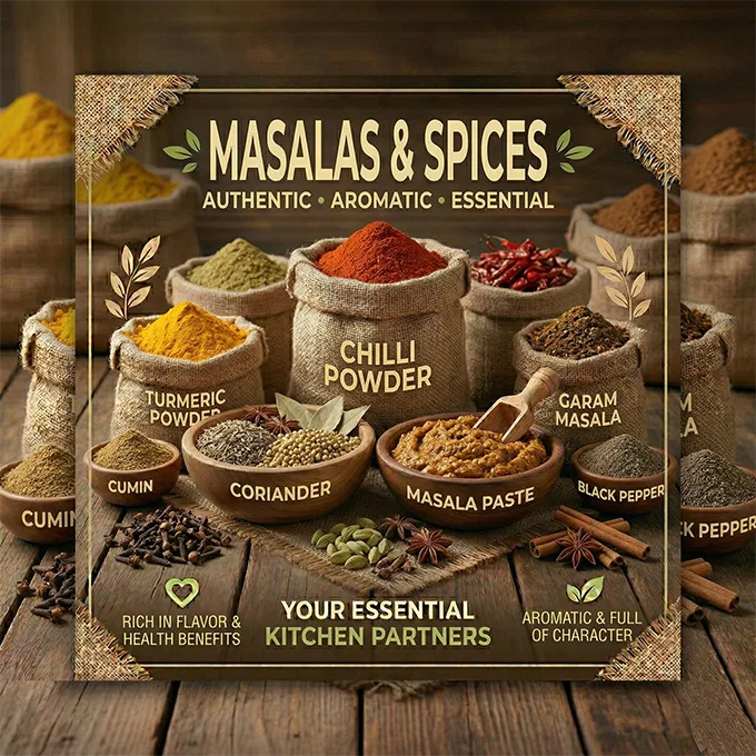 Masalas & Whole Spices