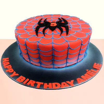 Spider love cake