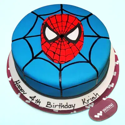 Spiderman cake