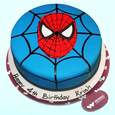 Spiderman cake