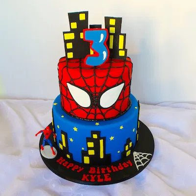 spider creative cake
