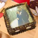 tempting truffile photo cake – image 1