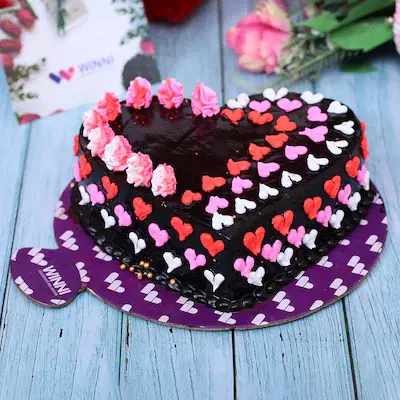 Tiny Heart Cake