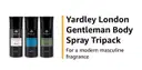 Yardley London Gentleman Range Deo Body Spray Tripack (Classic + Urbane + Royale) for Men, 150ml Each (Pack of 3) – image 1