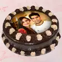 yummy chocolate photo cake – image 1