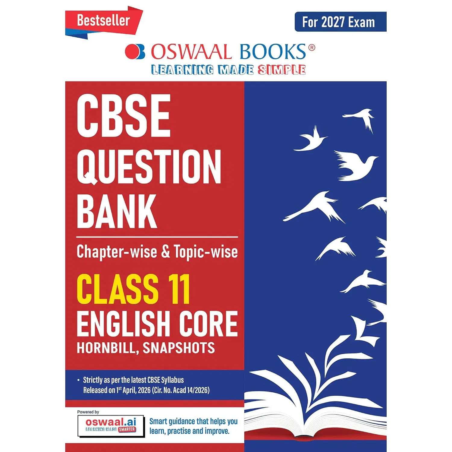 Oswaal CBSE Class 11 English Core Question Bank