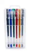 Montex hy-speed Gliter pens (pack of 12 shades sparkle pens) – image 3