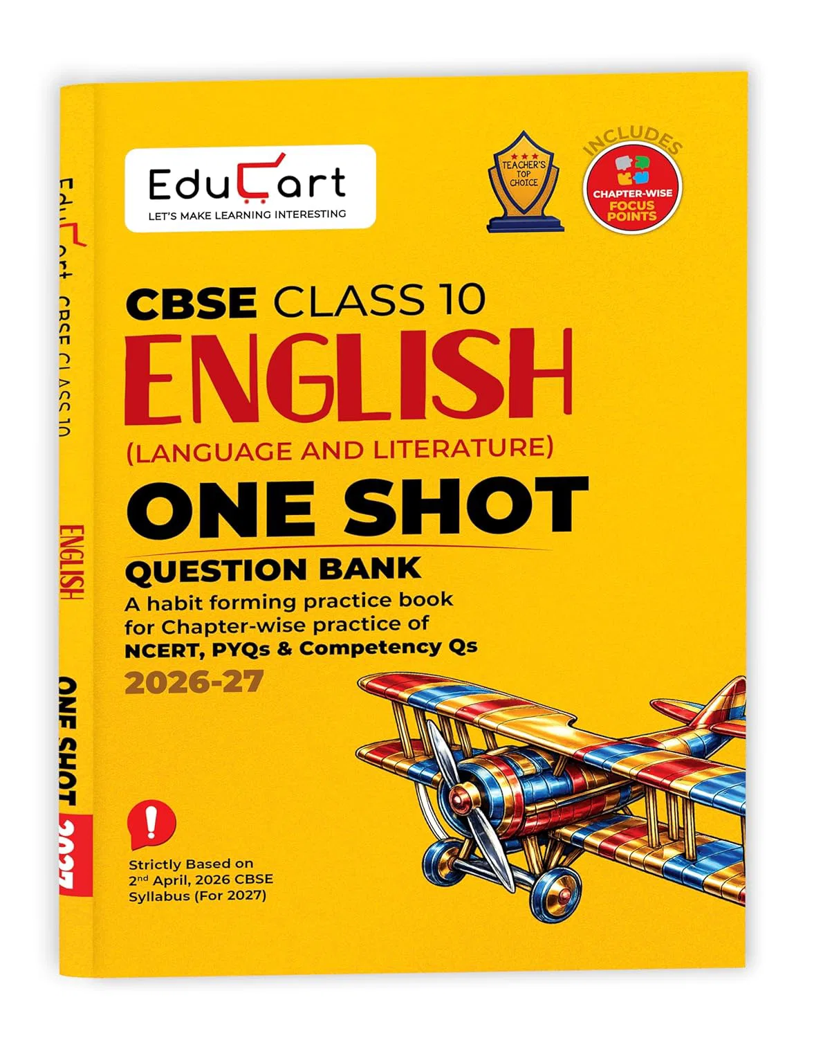 Educart Oneshot English language & Lit. Class X