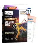 Educart CBSE Class 10 Mathematics Question Bank 2026-27 | Chapterwise – image 1