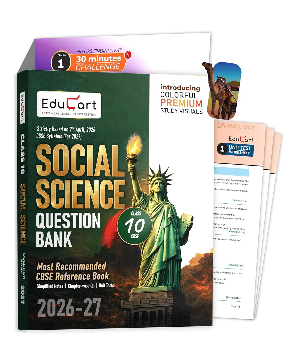 Educart CBSE Class 10 Social Science (SST) 