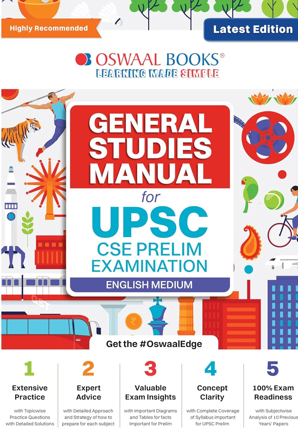 Oswaal General Studies Manual for Upsc Prelims