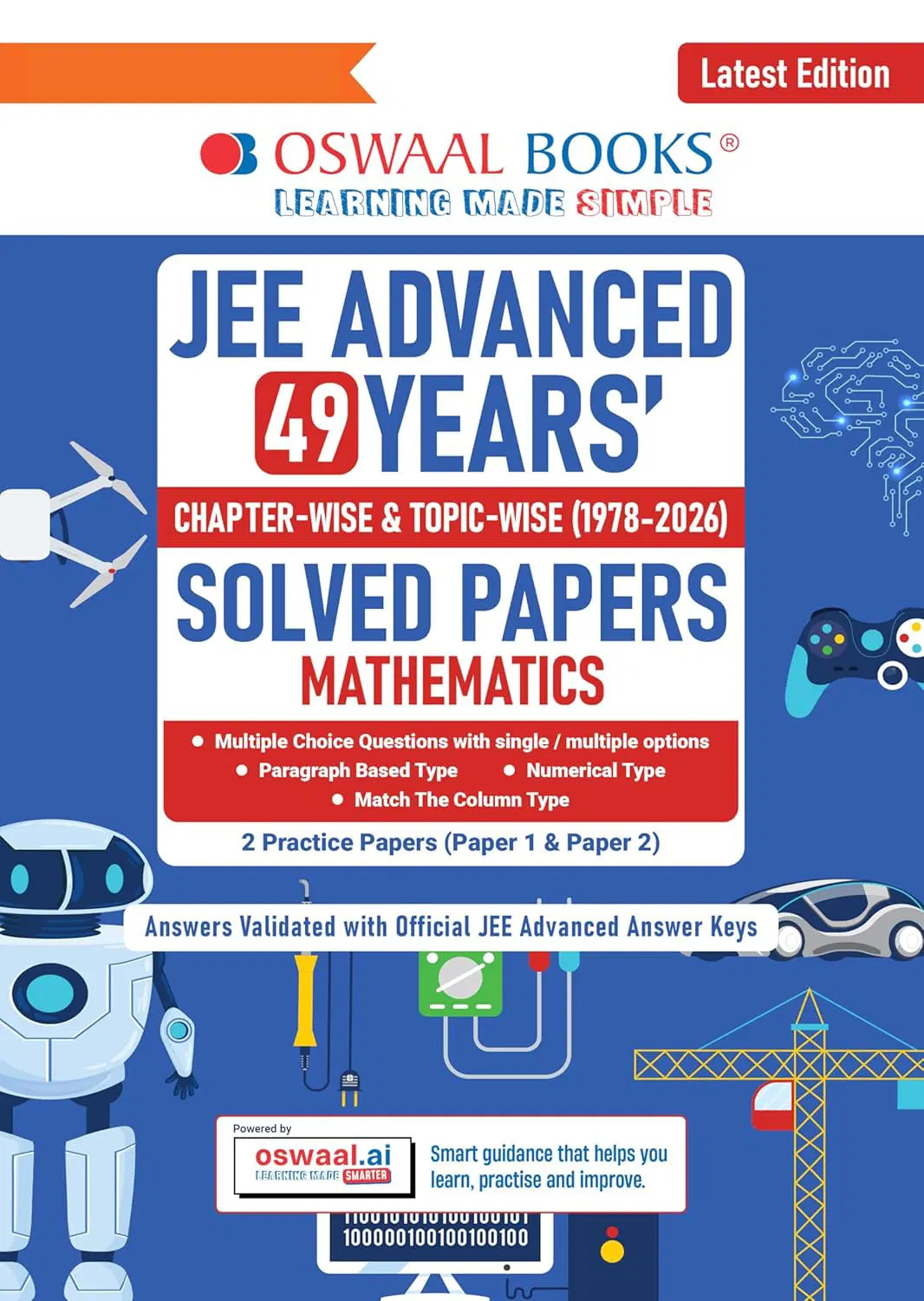 Oswaal JEE Advanced Mathematics Question Bank