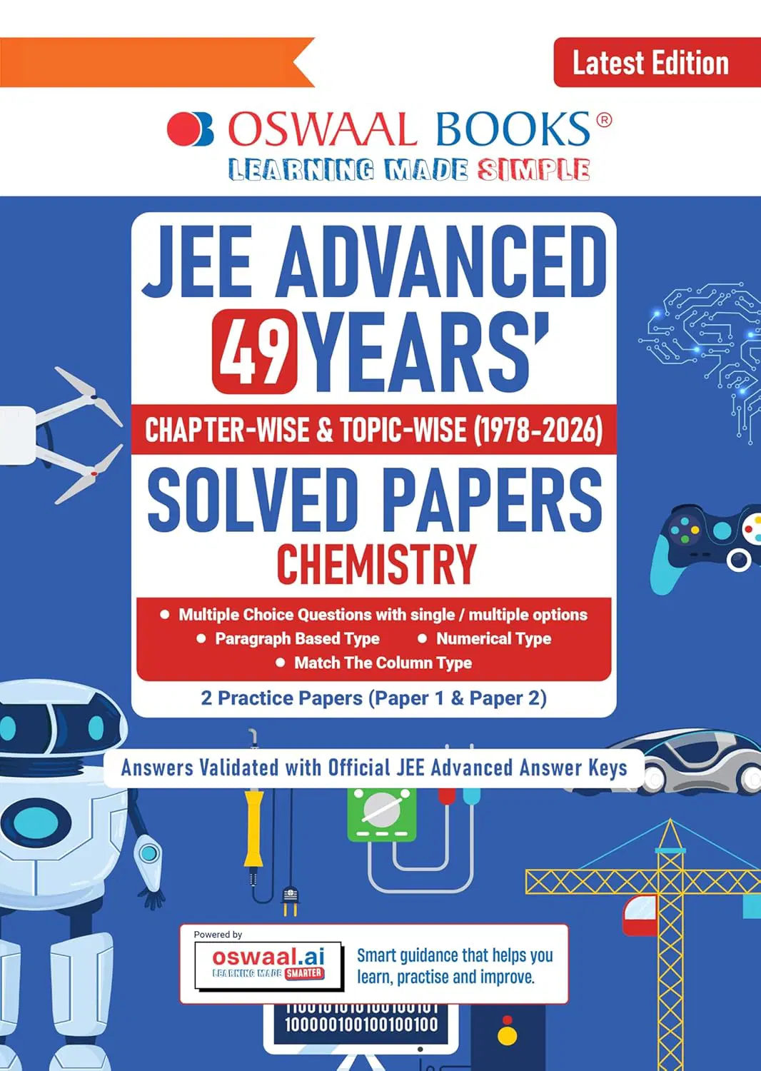 Oswaal JEE Advanced Chemistry Question Bank