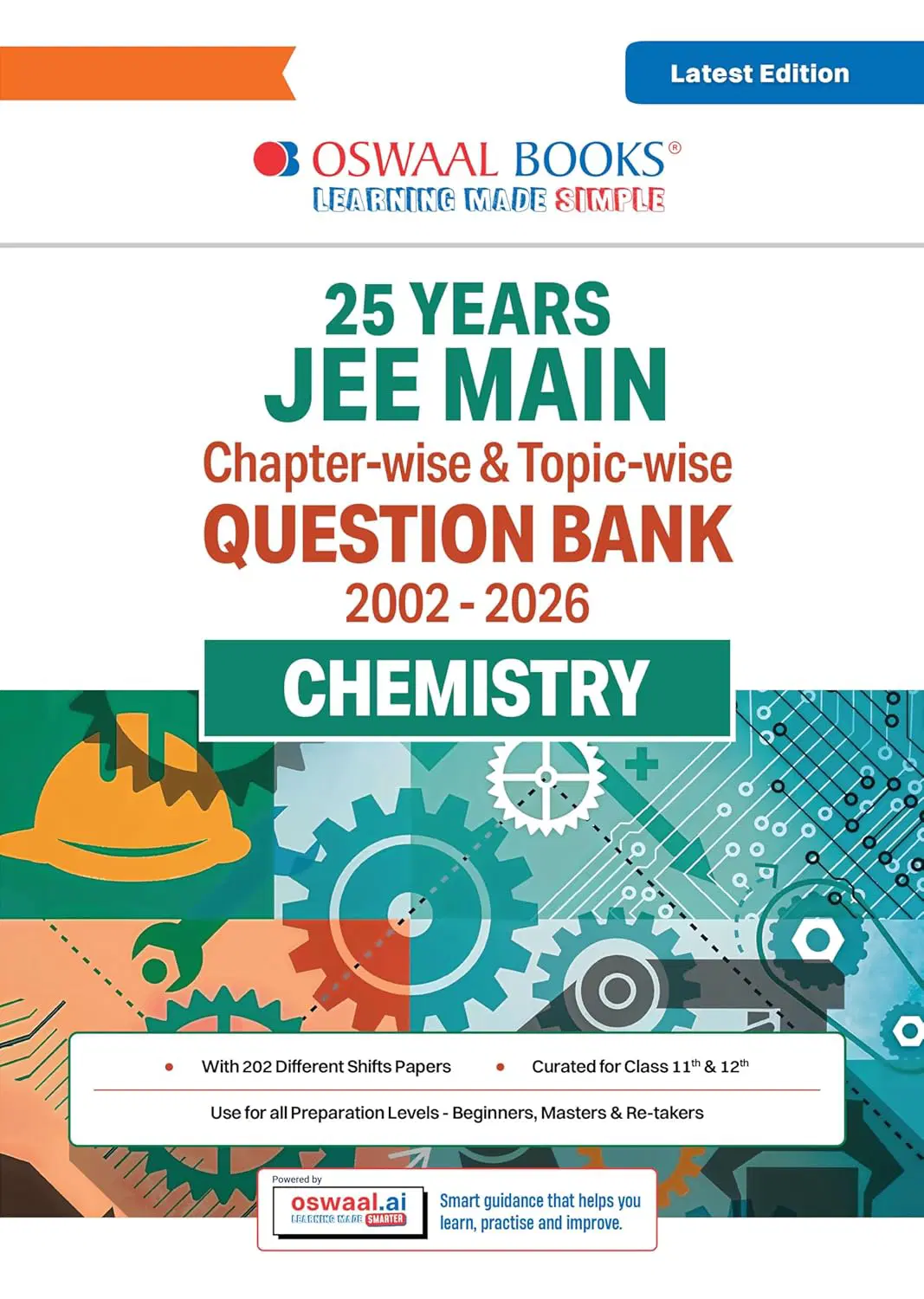 Oswaal Chemistry JEE Main 25 Years’ (2002-2026)