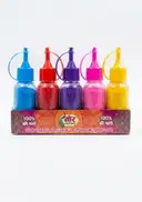 Graphene 10 Rangoli Colour Powder Tube Kit Bottles – image 1