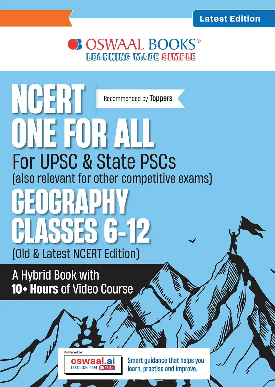Oswaal NCERT Geography One For All Book 6-12