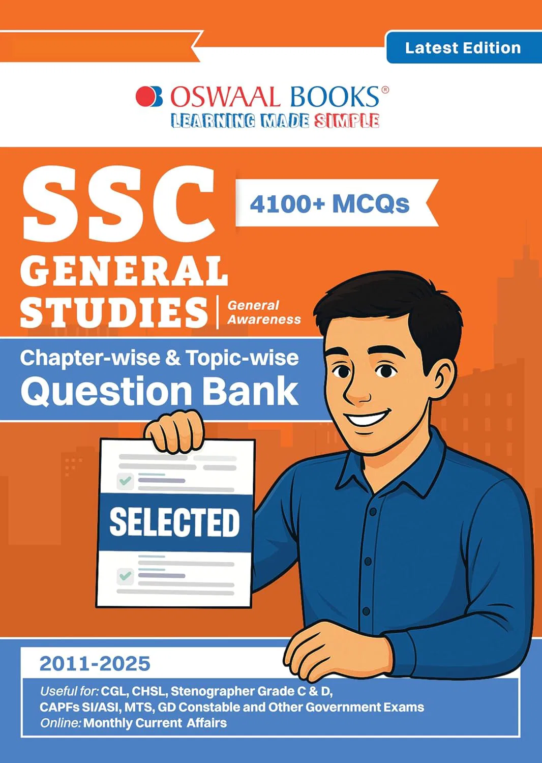 Oswaal SSC General Studies 15 Years Question Bank