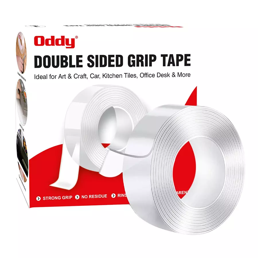 Oddy Nano Transparent Double Side Tape 1 Roll pcs