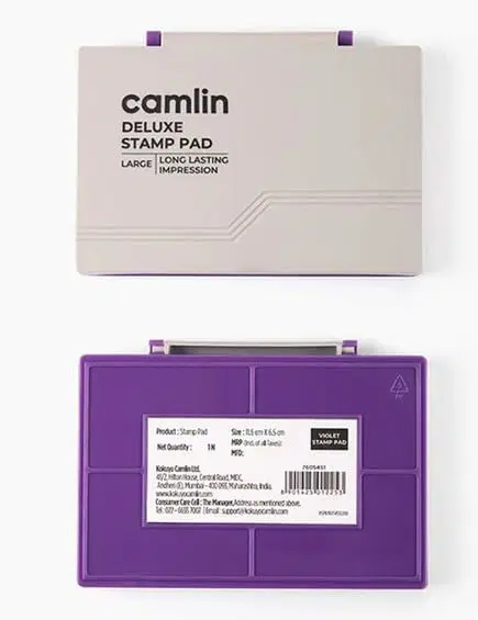 Camlin Deluxe Stamp Pad - Voilet