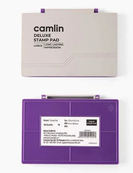 Camlin Deluxe Stamp Pad - Voilet