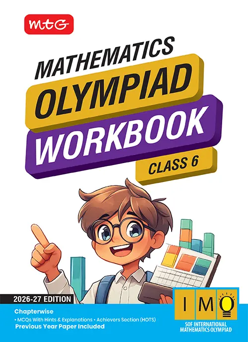 MTG Olympiad Workbook Mathematics For Class-6 Exam 2026-27